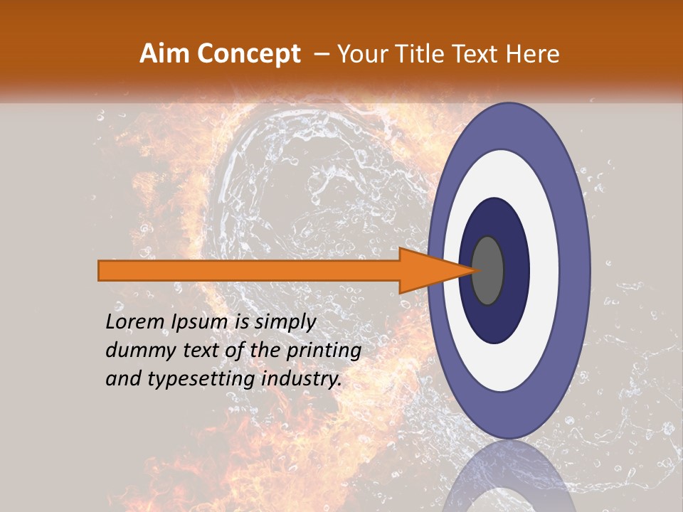 Fire And Water PowerPoint Template