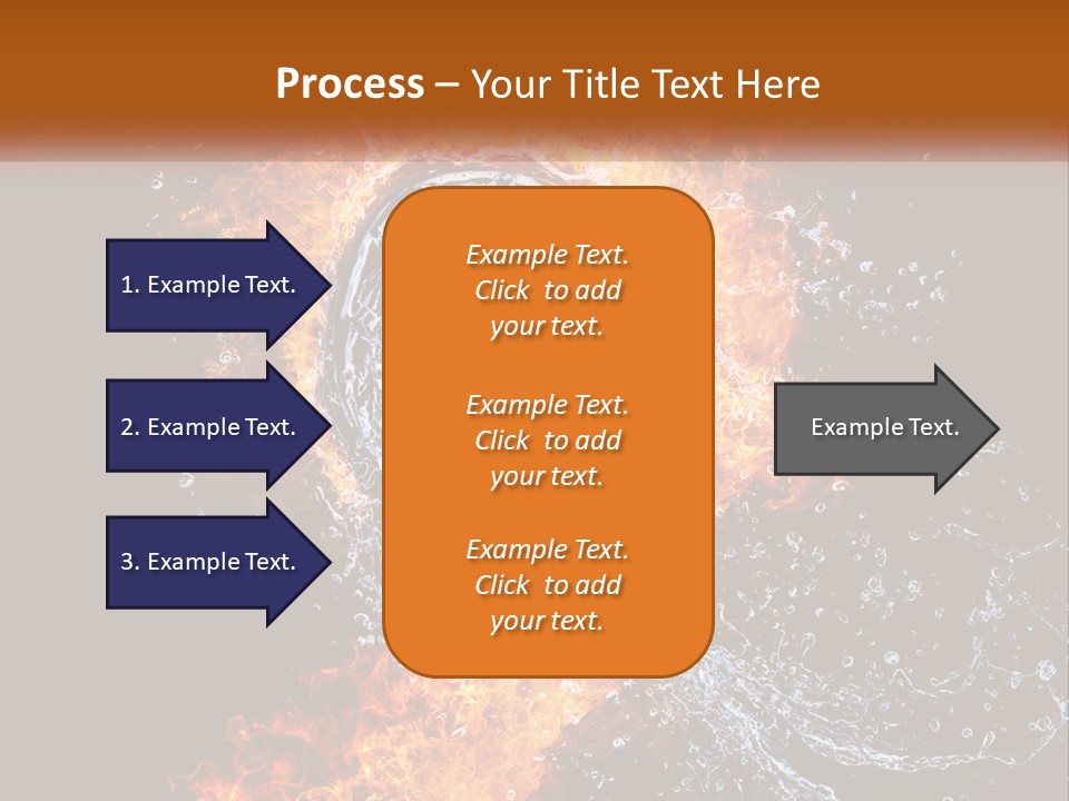 Fire And Water PowerPoint Template