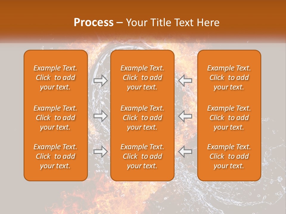 Fire And Water PowerPoint Template