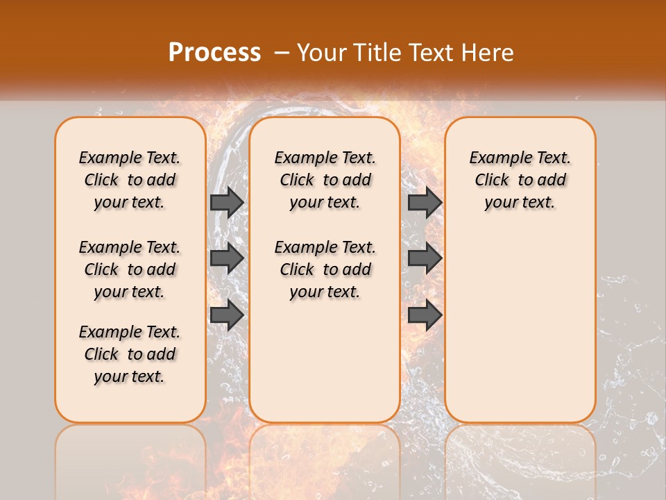 Fire And Water PowerPoint Template