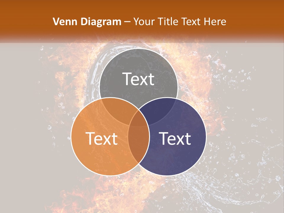Fire And Water PowerPoint Template