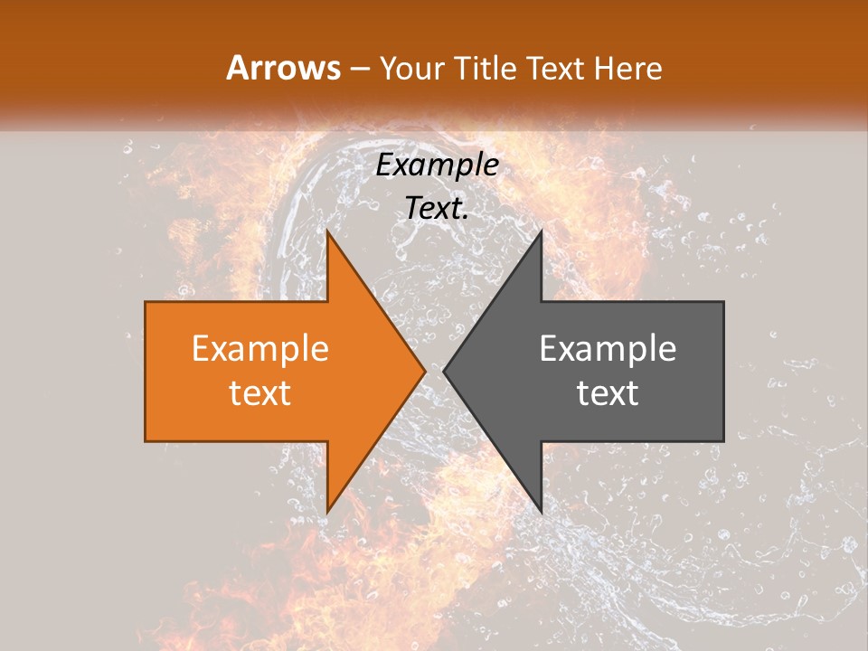Fire And Water PowerPoint Template