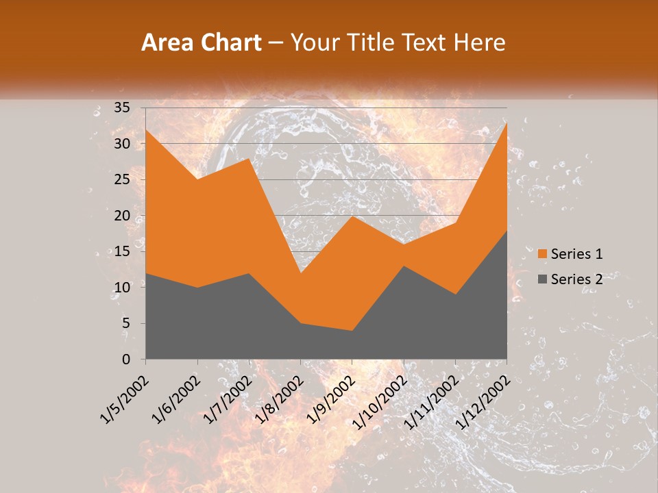 Fire And Water PowerPoint Template