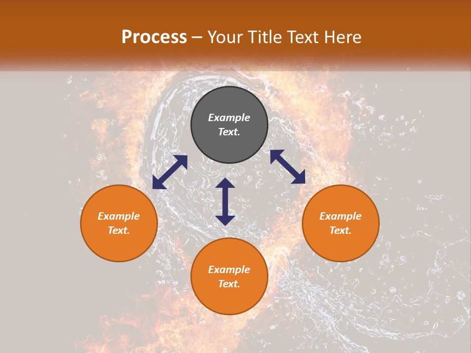 Fire And Water PowerPoint Template