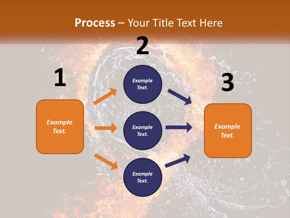 Fire And Water PowerPoint Template