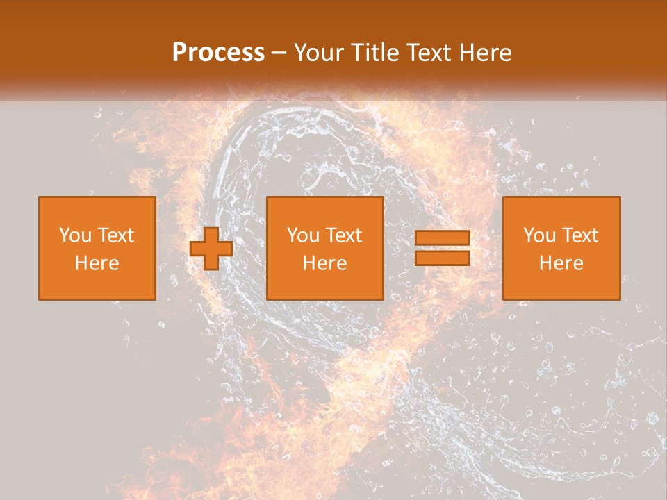 Fire And Water PowerPoint Template