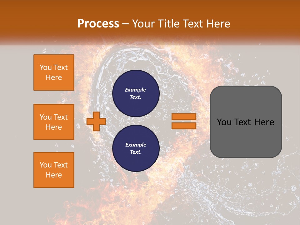 Fire And Water PowerPoint Template