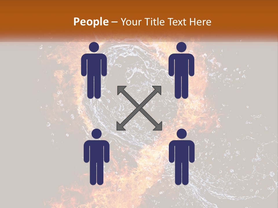 Fire And Water PowerPoint Template