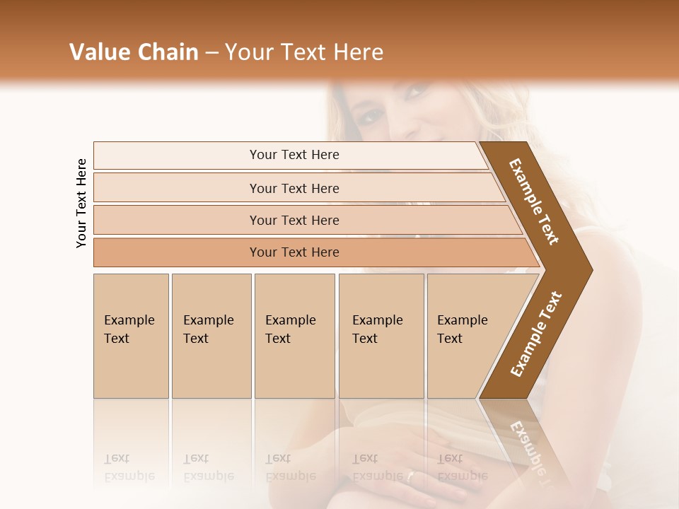 Pregnant Girl PowerPoint Template