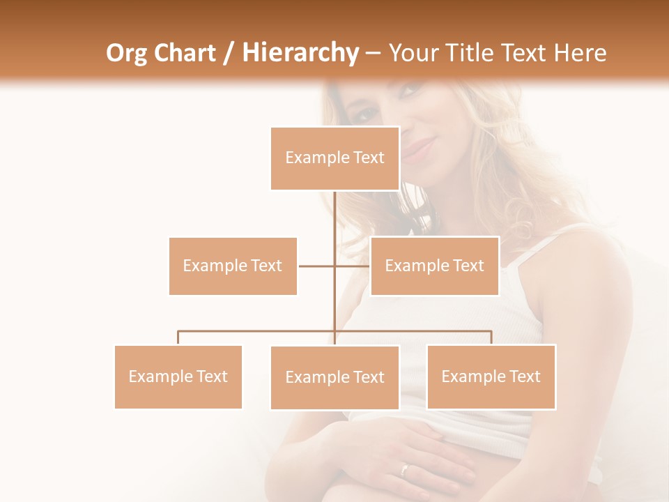 Pregnant Girl PowerPoint Template