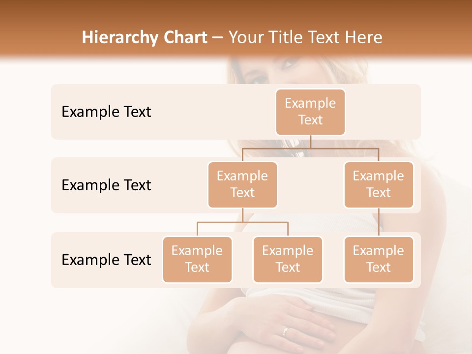 Pregnant Girl PowerPoint Template