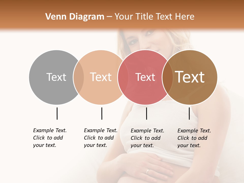 Pregnant Girl PowerPoint Template