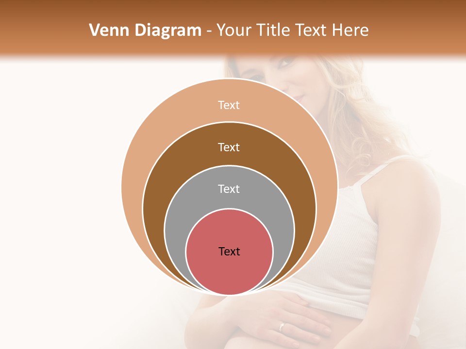 Pregnant Girl PowerPoint Template