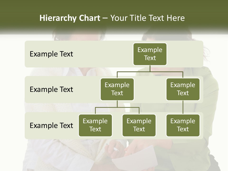 Woman With Grandmother PowerPoint Template