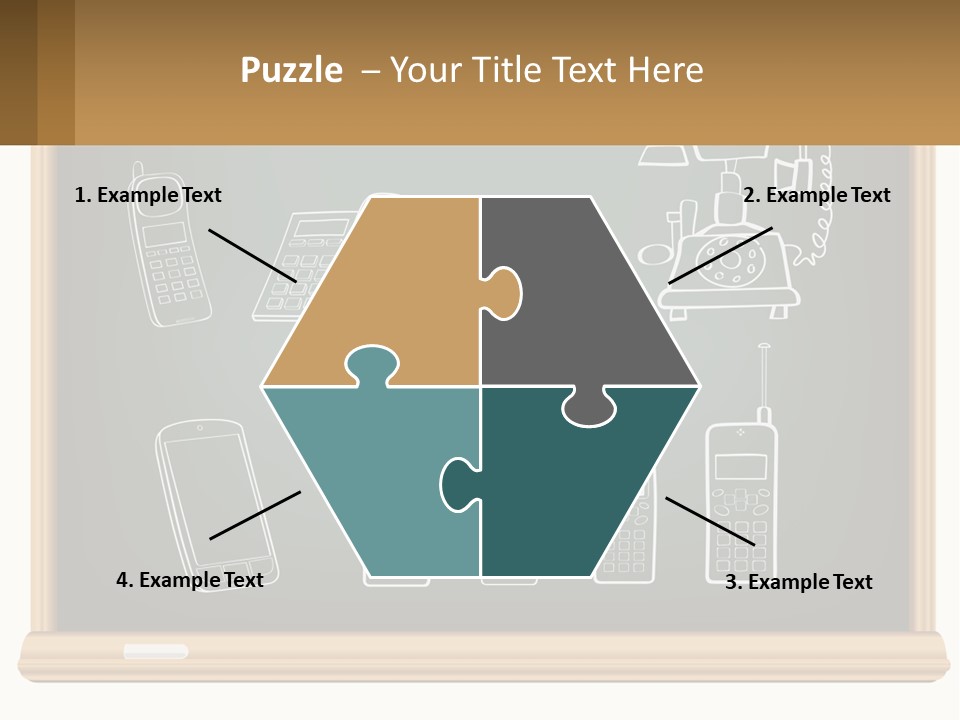 Development By Phone PowerPoint Template