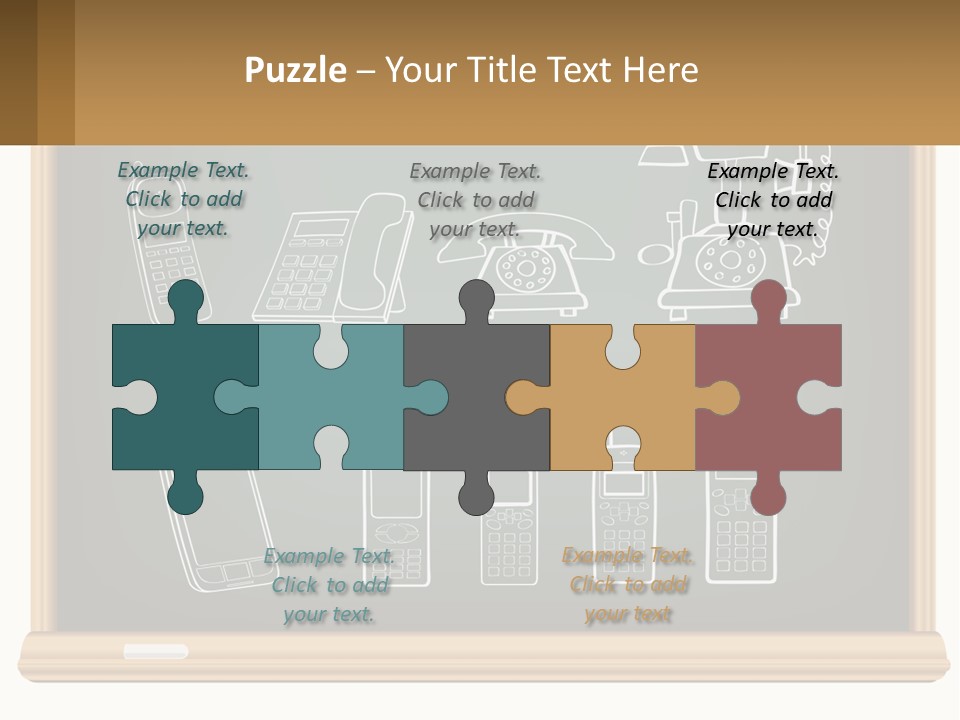 Development By Phone PowerPoint Template