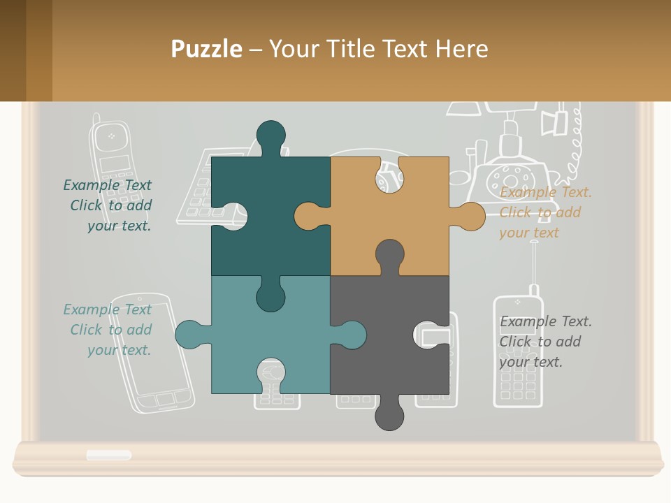 Development By Phone PowerPoint Template