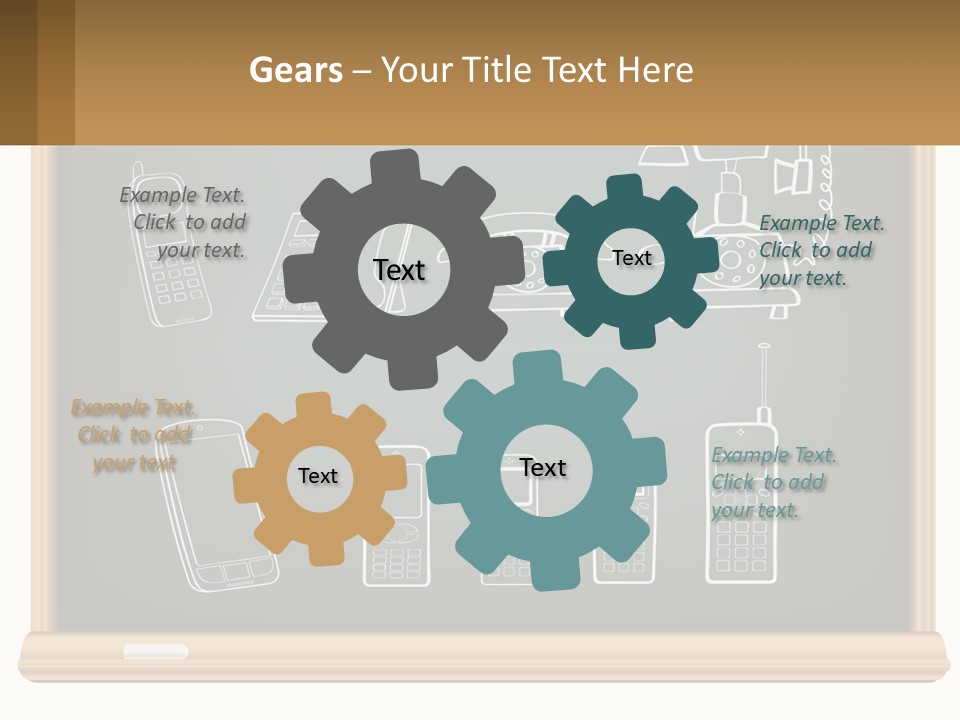 Development By Phone PowerPoint Template