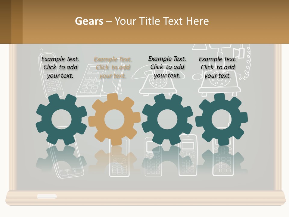Development By Phone PowerPoint Template
