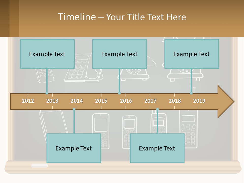 Development By Phone PowerPoint Template