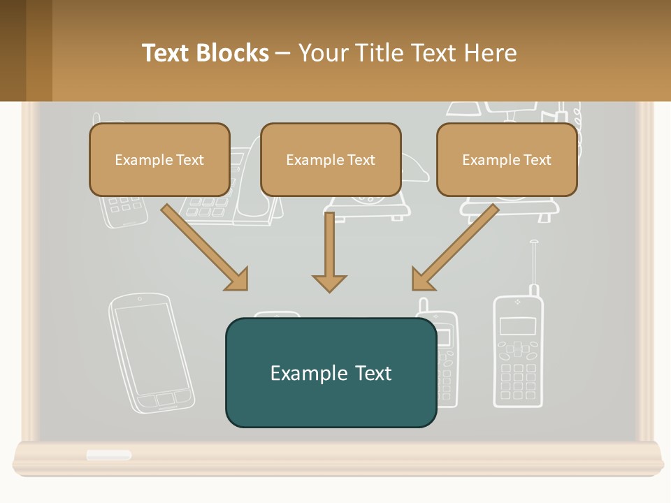 Development By Phone PowerPoint Template