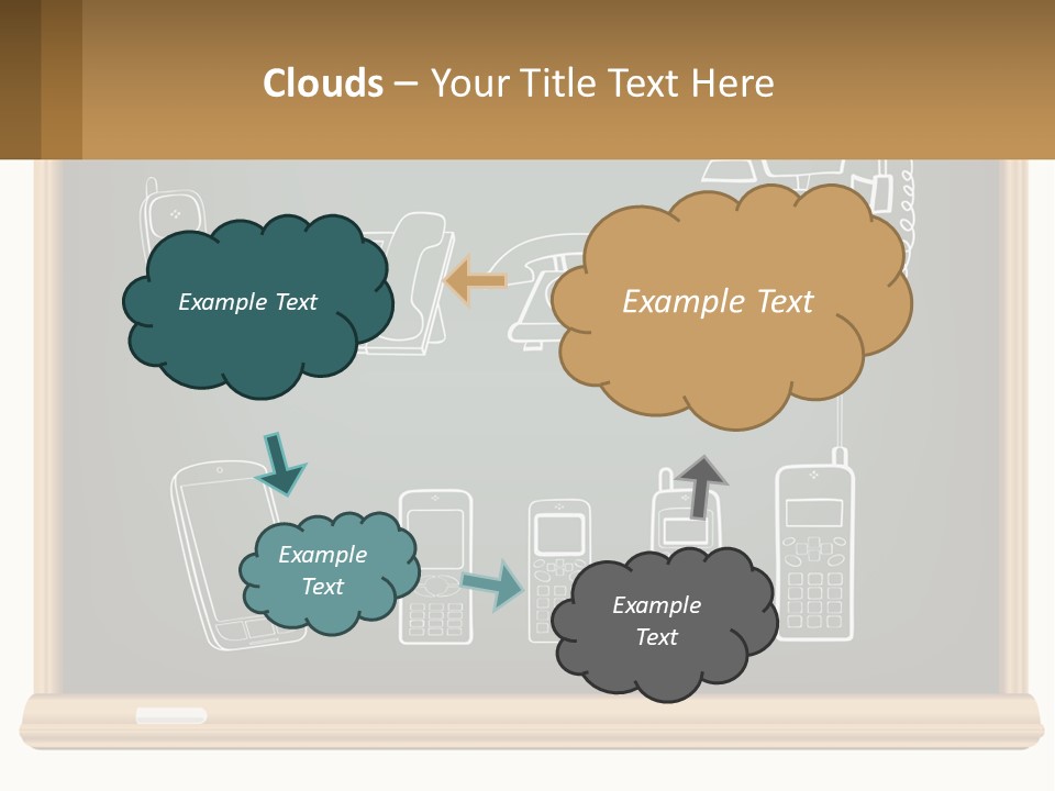 Development By Phone PowerPoint Template