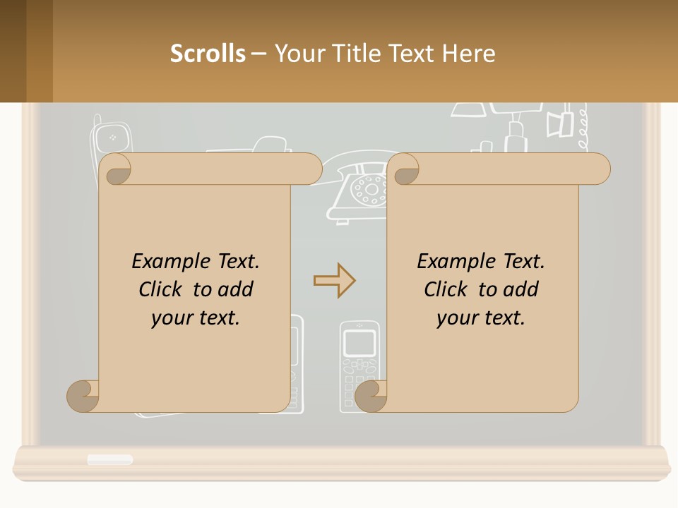 Development By Phone PowerPoint Template