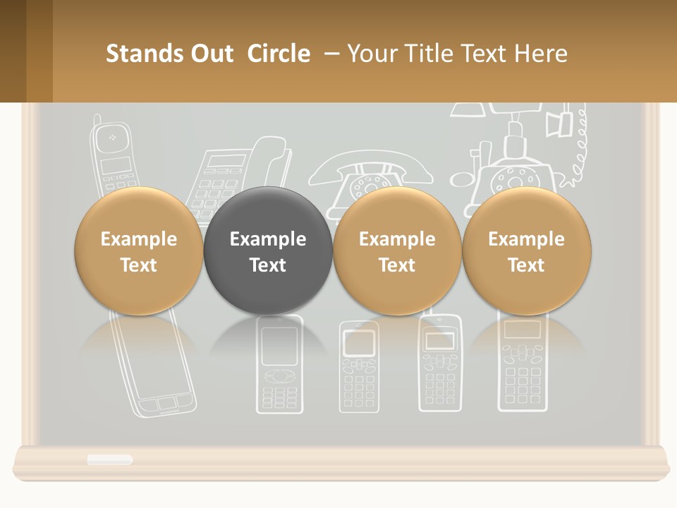 Development By Phone PowerPoint Template