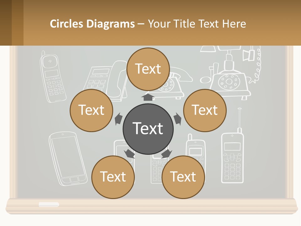 Development By Phone PowerPoint Template
