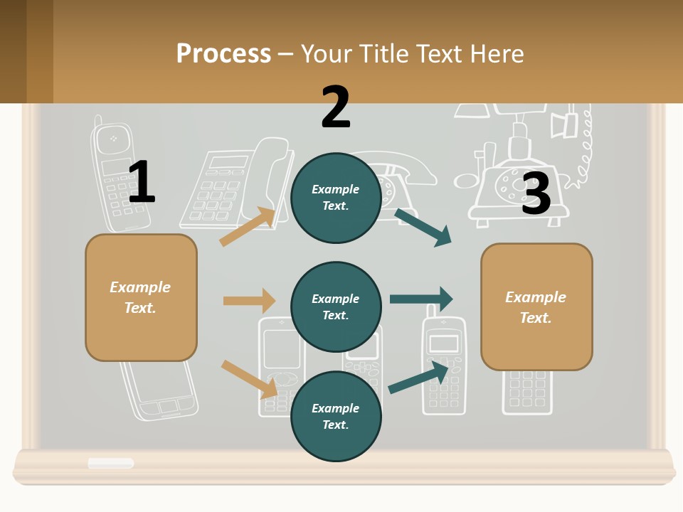 Development By Phone PowerPoint Template