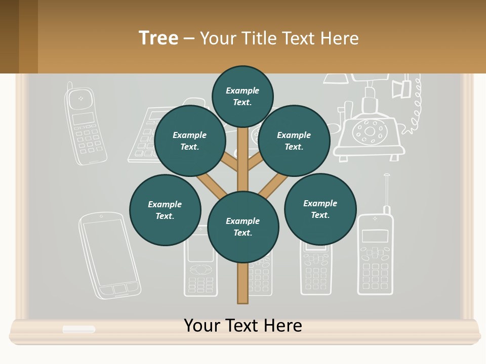 Development By Phone PowerPoint Template