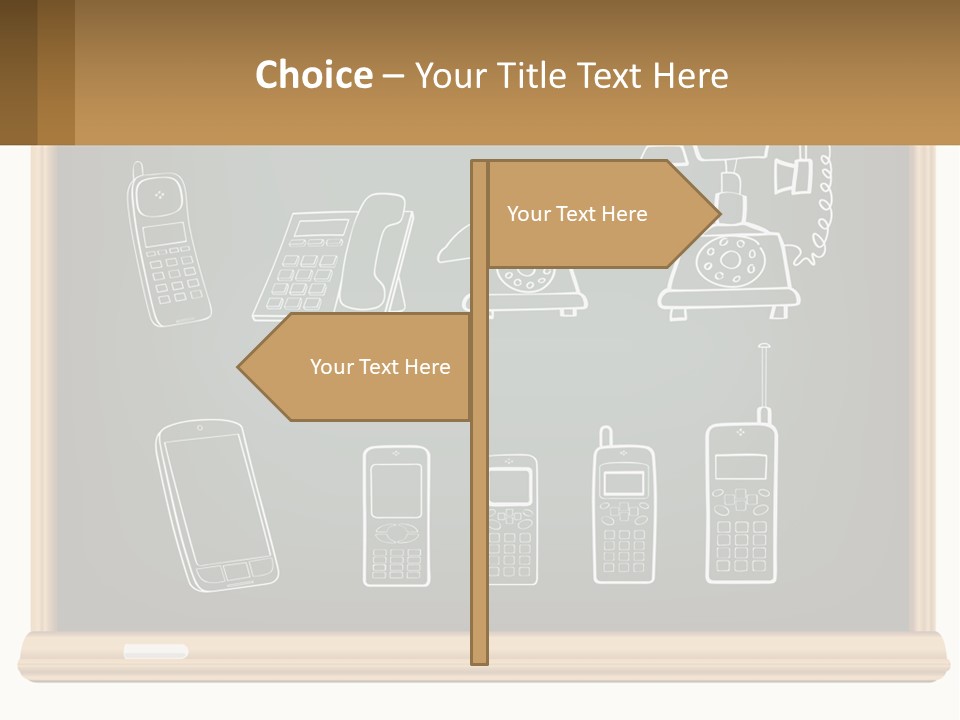 Development By Phone PowerPoint Template
