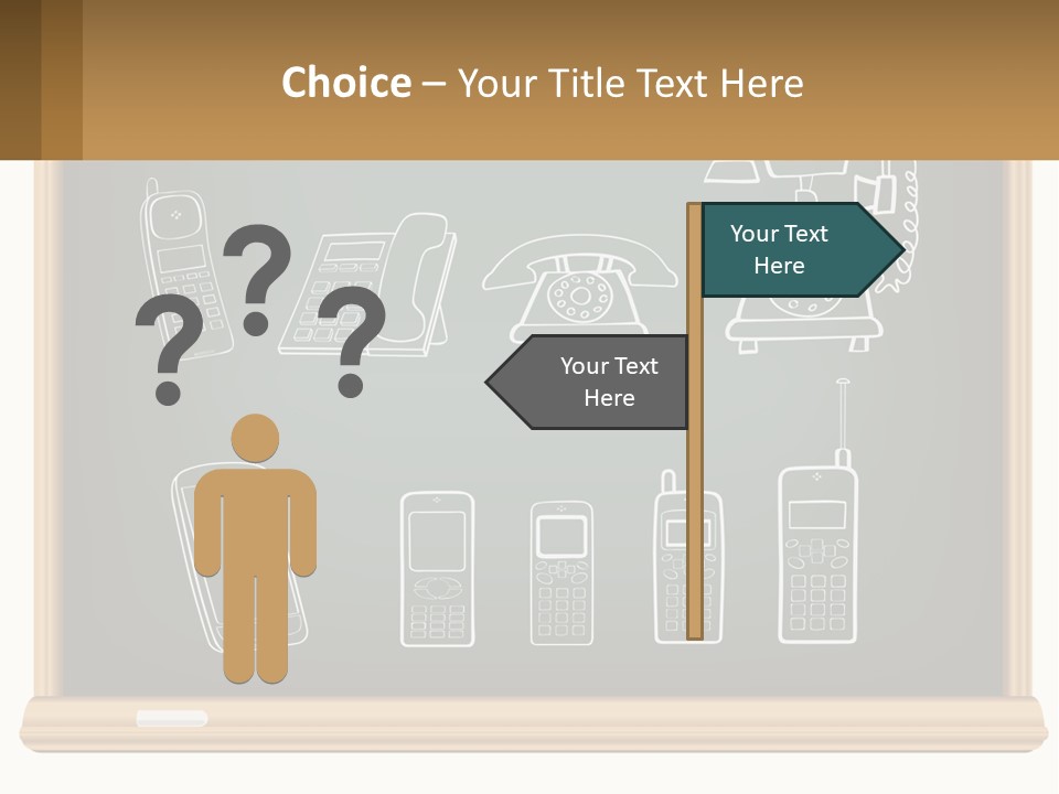 Development By Phone PowerPoint Template