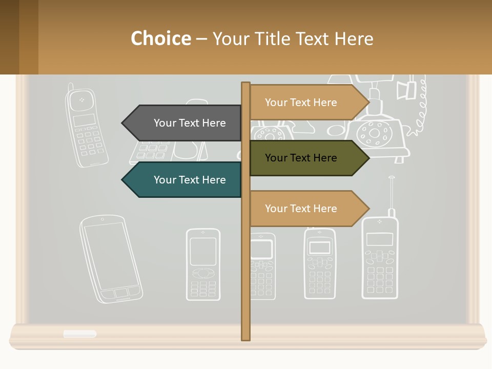 Development By Phone PowerPoint Template