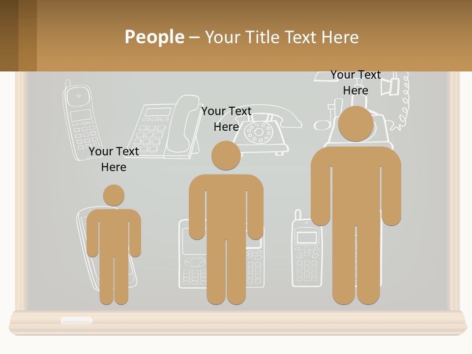Development By Phone PowerPoint Template