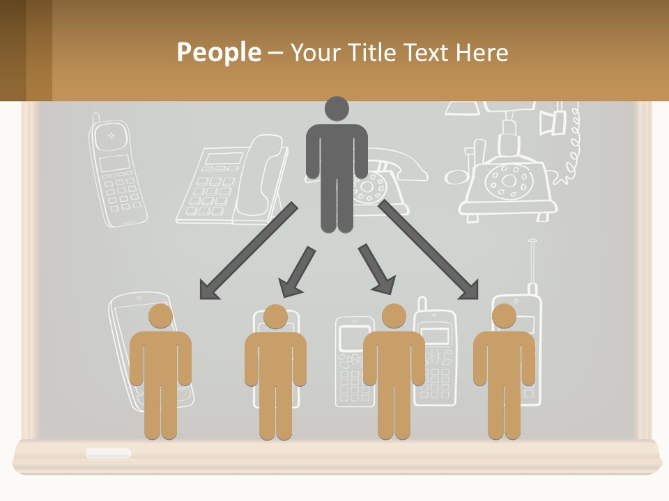 Development By Phone PowerPoint Template