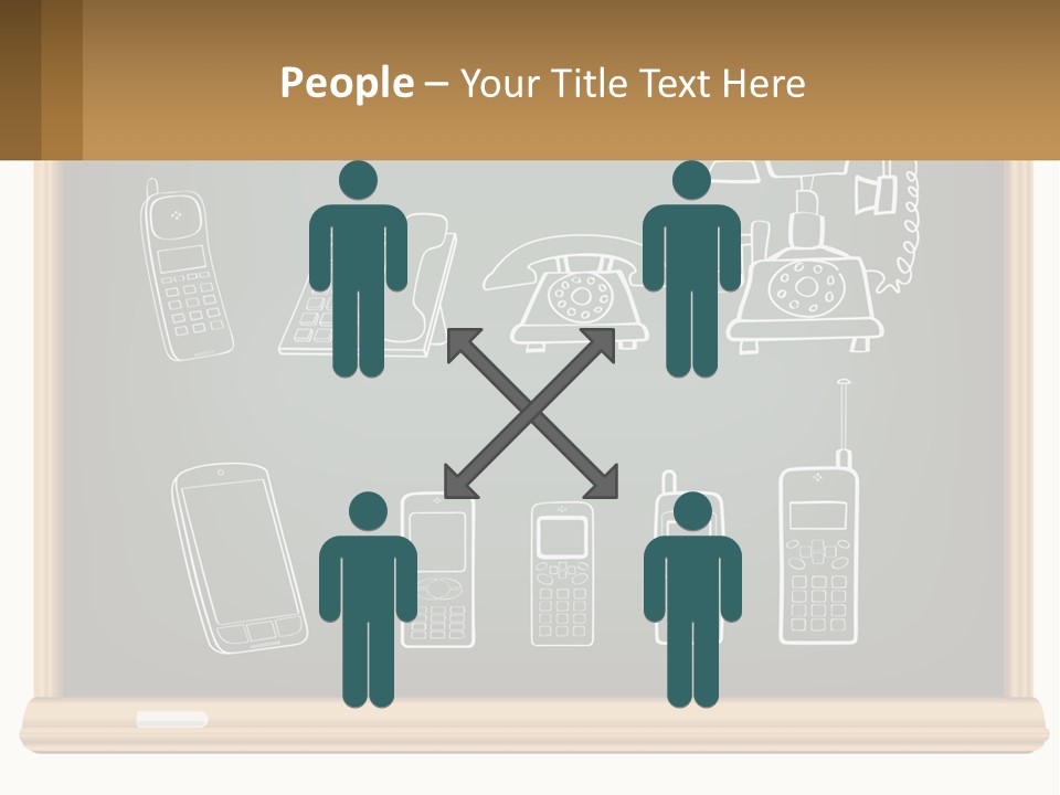 Development By Phone PowerPoint Template