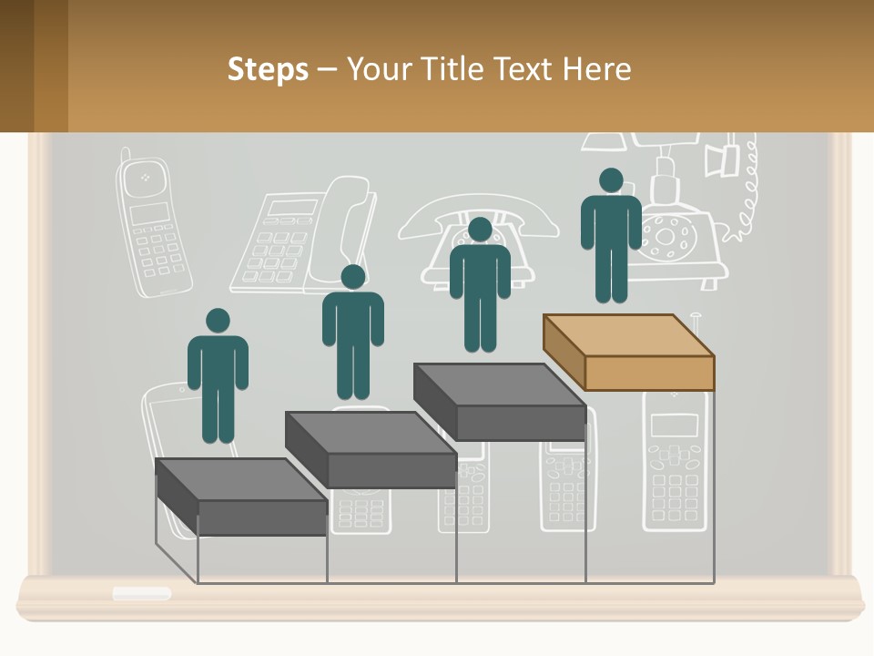 Development By Phone PowerPoint Template