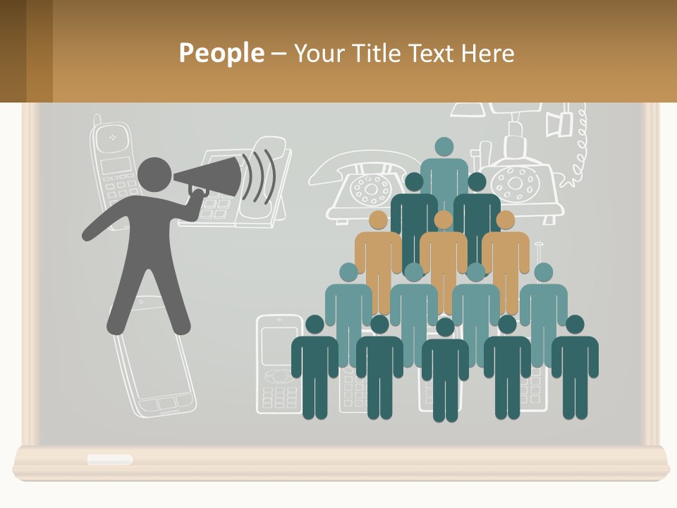 Development By Phone PowerPoint Template