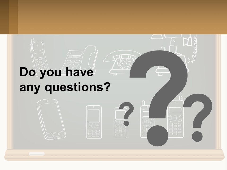 Development By Phone PowerPoint Template