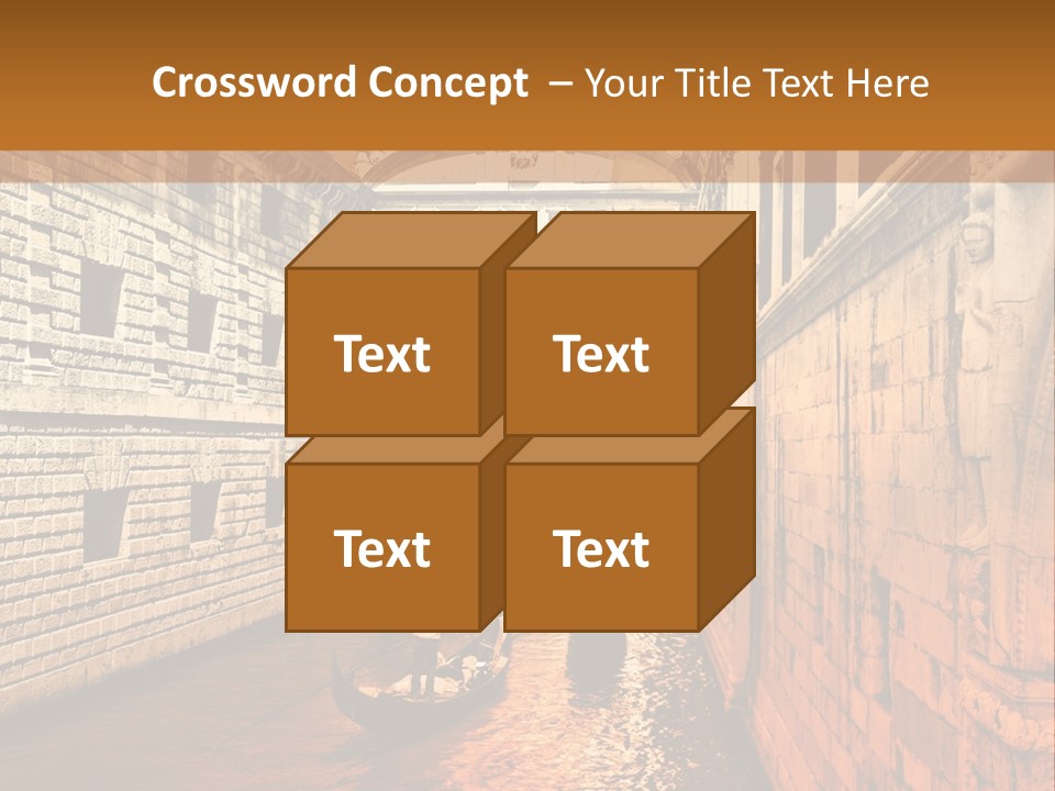 Venice On The Water PowerPoint Template