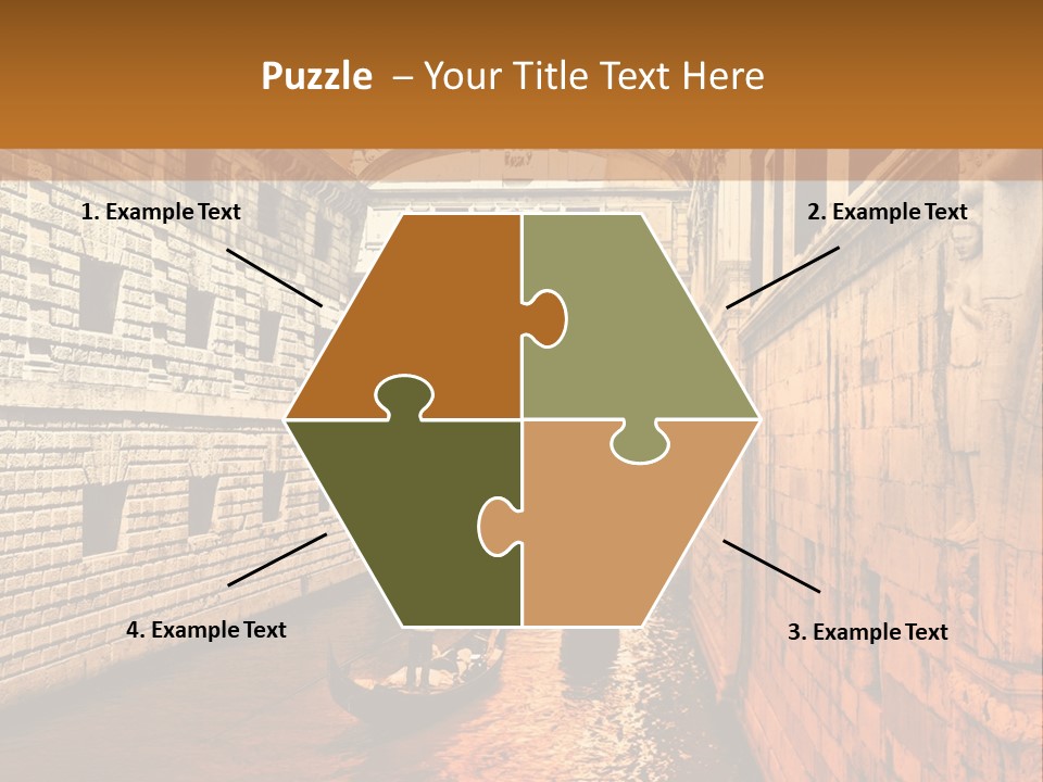 Venice On The Water PowerPoint Template