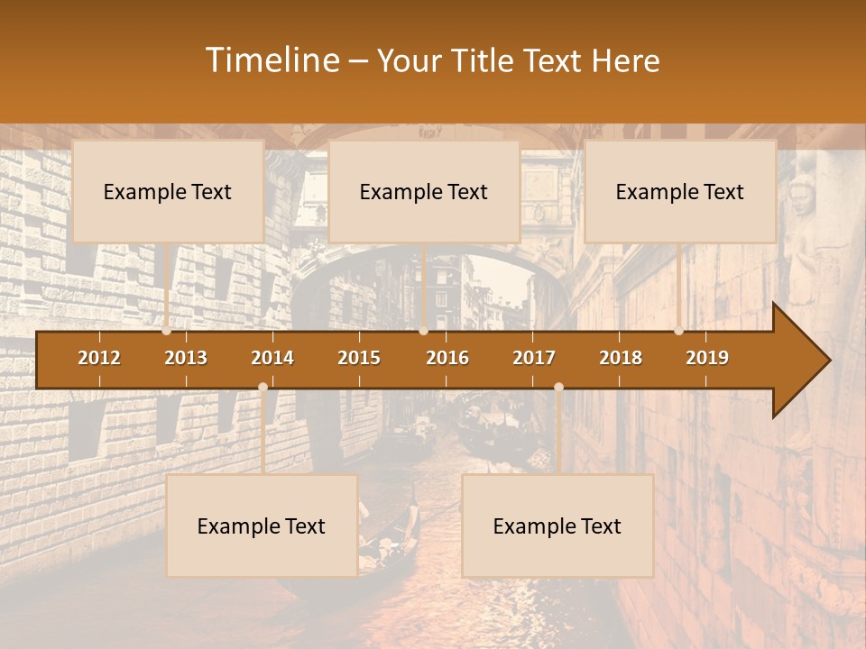 Venice On The Water PowerPoint Template