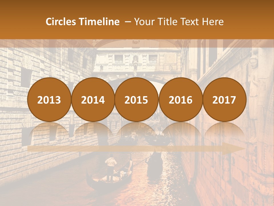 Venice On The Water PowerPoint Template