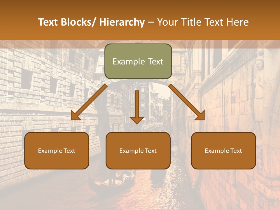 Venice On The Water PowerPoint Template