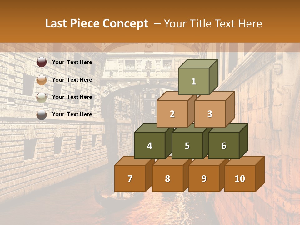 Venice On The Water PowerPoint Template