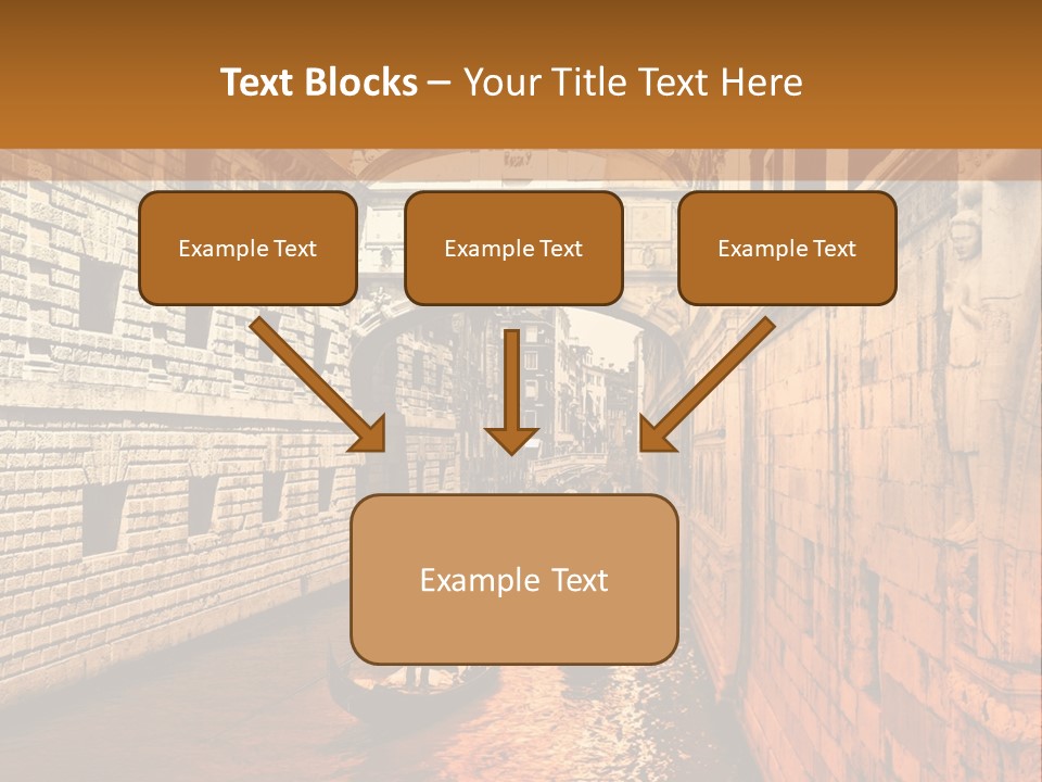 Venice On The Water PowerPoint Template