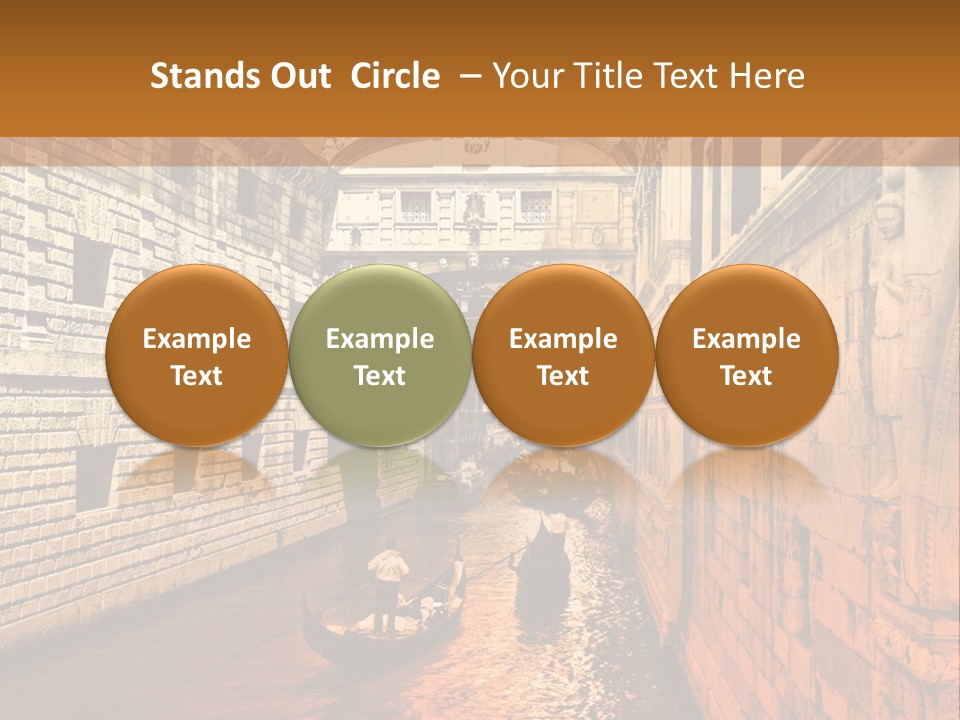 Venice On The Water PowerPoint Template