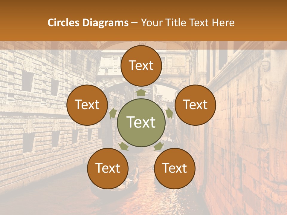 Venice On The Water PowerPoint Template