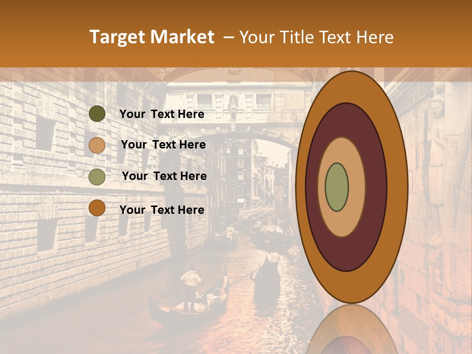 Venice On The Water PowerPoint Template